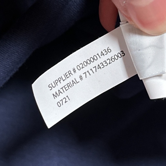 Polo Ralph Lauren Navy Blue White Striped Track Jacket Mens 4XB - Picture 8 of 8